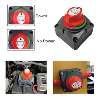 Battery Disconnect Switch On/OFF, Accessories, Monster Marine Lithium, at Festive Water Paddlesports