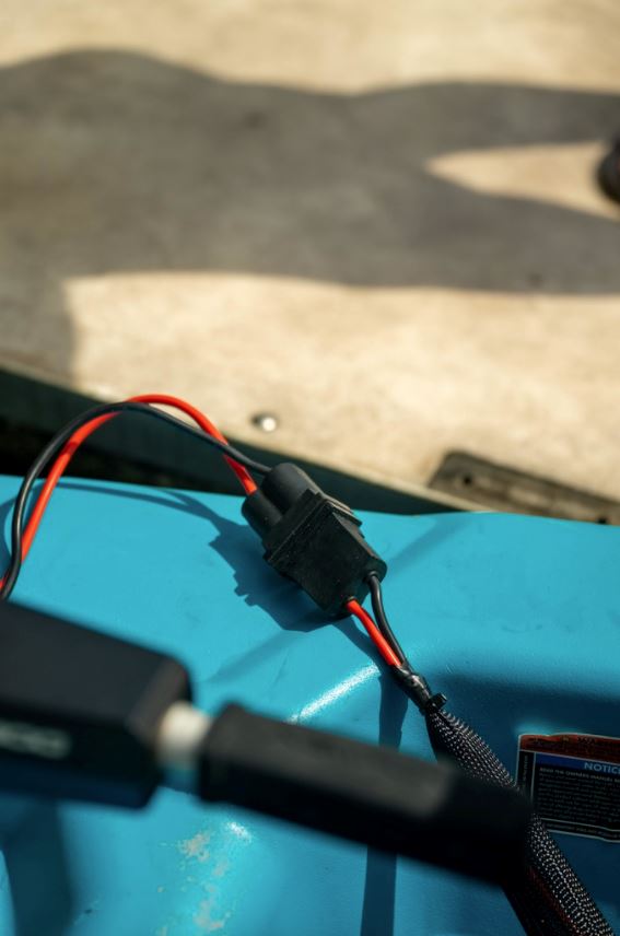Battery Quick Disconnect, Trolling Motor Accessory, Newport Wholesale, at Festive Water Paddlesports