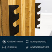 Bedford Shed Tool Organizer | 4 Levels | Holds 100 lbs, Wall Mounted, StoreYourBoard, 8 Tools, , at Festive Water Paddlesports