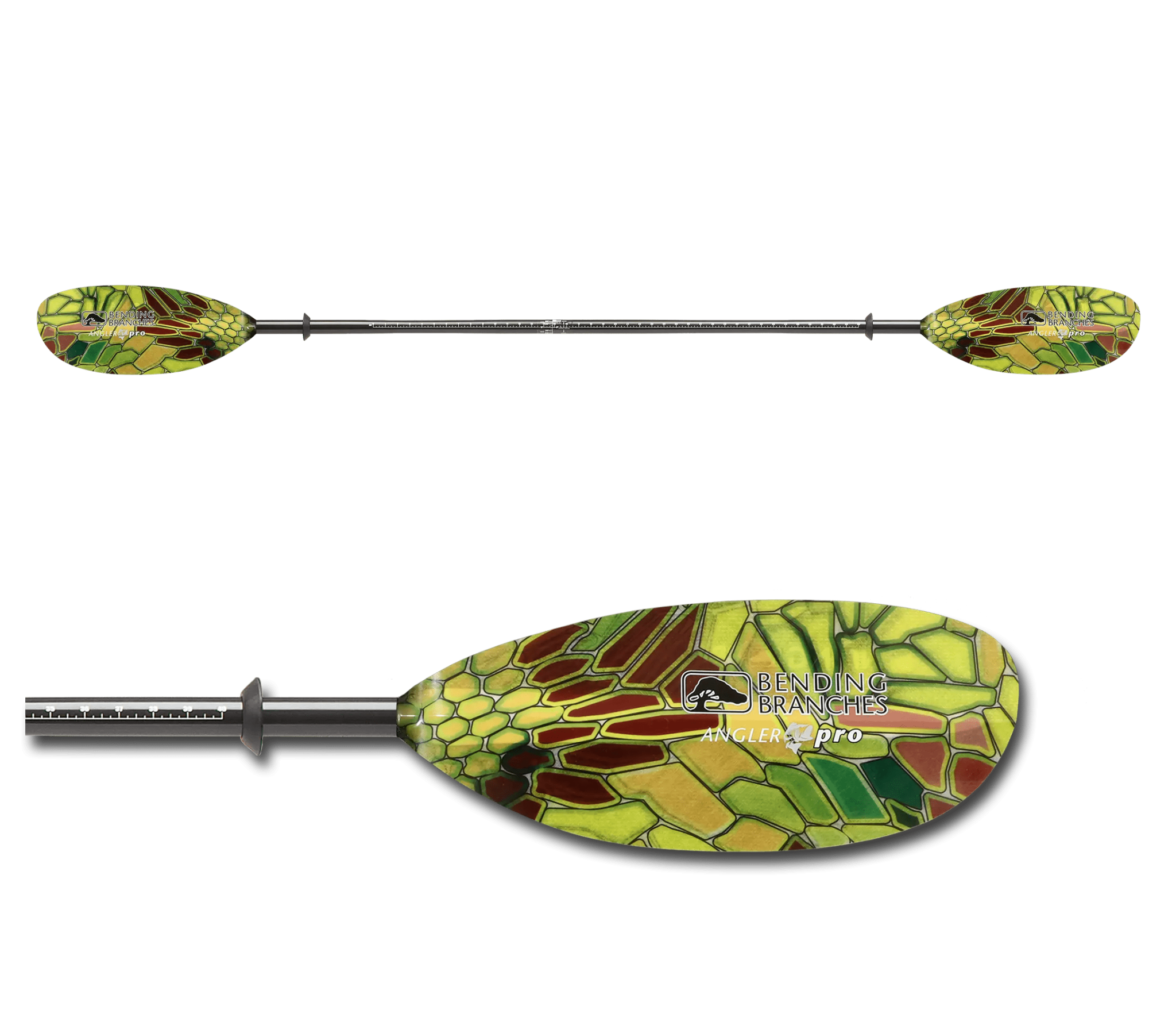Bending Branches Angler Pro Versa - Lok, Fishing Paddle, Bending Branches, Radiant, 250 - 265, at Festive Water Paddlesports