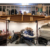 Big EZ Rack, Wall Storage, Suspenz, Marine Grade Black at Festive Water Paddlesports