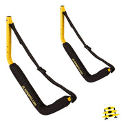 Big EZ Rack, Wall Storage, Suspenz, Safety Yellow at Festive Water Paddlesports