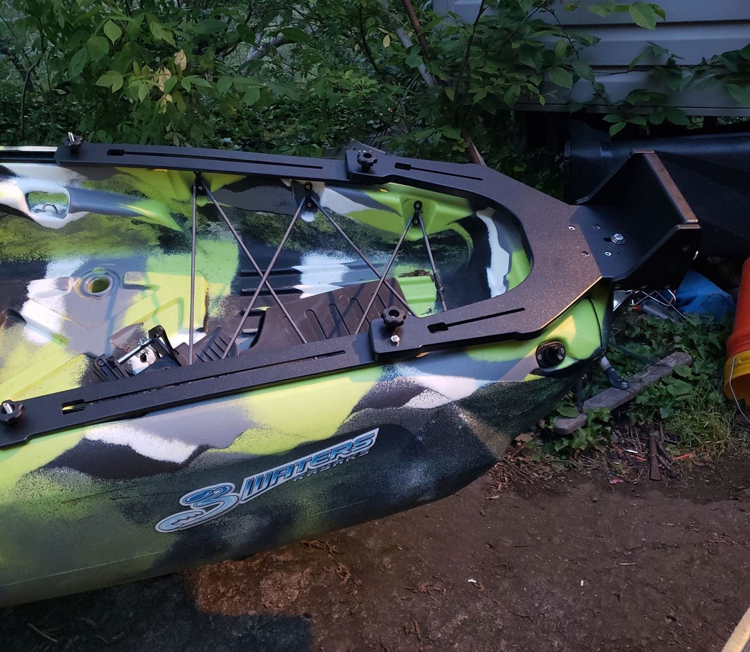Big Fish Rear Mount, Motor Mount Accessories, YakGadget, LLC, BigFish 105, , at Festive Water Paddlesports