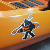 Big Foot Decal 4.75” x 4”, Sticker, YakAttack, at Festive Water Paddlesports