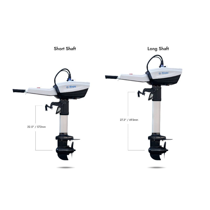 Bixpy N - 3 Outboard Motor and Battery Kit, , bixpyusa, Short Shaft (22.5" / 572mm) at Festive Water Paddlesports