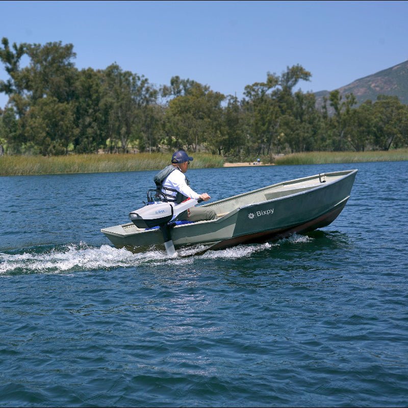 Bixpy N - 3 Outboard Motor and Battery Kit, , bixpyusa, Short Shaft (22.5" / 572mm) at Festive Water Paddlesports