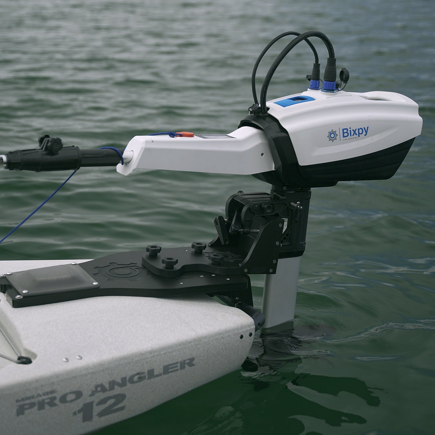 Bixpy Power Pole to Transom Conversion Adapter, , bixpyusa, at Festive Water Paddlesports