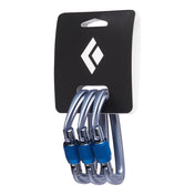 Black Diamond Hotforge Screwgate 3 - pack, , NRS, Blue/Gray at Festive Water Paddlesports