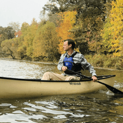 Black Pearl 11, Canoe Paddle, Bending Branches, 48 in at Festive Water Paddlesports