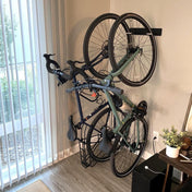 Blackstone Bike Storage Rack | 2 Bikes | Black, Wall Mounted, StoreYourBoard, , , at Festive Water Paddlesports