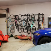 Blackstone Bike Storage Rack | 4 Bikes | Black, Wall Mounted, StoreYourBoard, , , at Festive Water Paddlesports