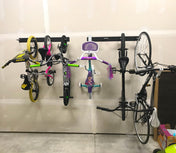 Blackstone Bike Storage Rack | 4 Bikes | Black, Wall Mounted, StoreYourBoard, , , at Festive Water Paddlesports