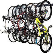 Blackstone Bike Storage Rack | 8 Bikes | Black, Wall Mounted, StoreYourBoard, , , at Festive Water Paddlesports