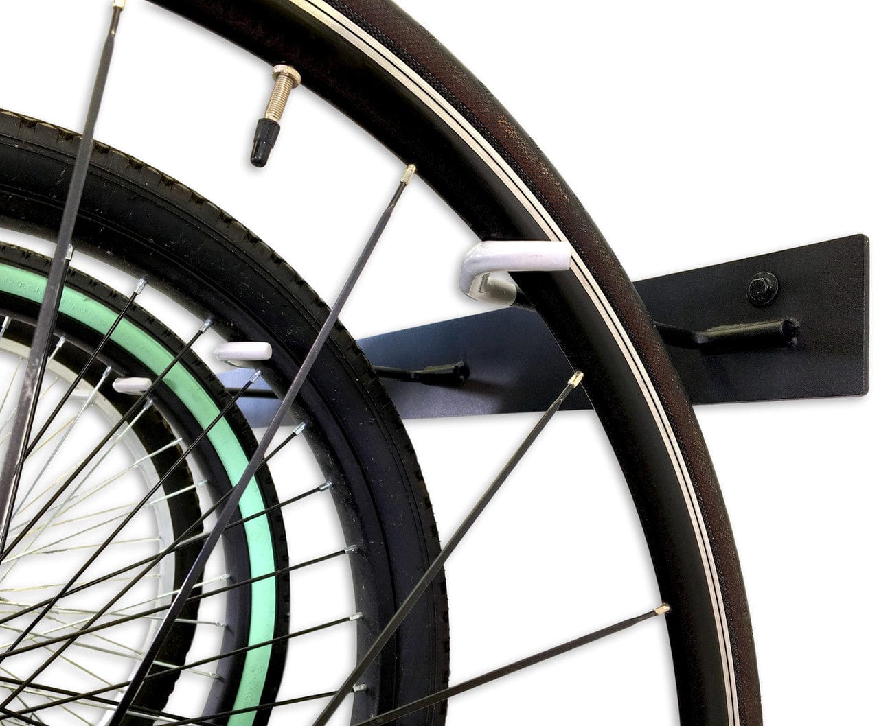 Blackstone Bike Storage Rack | 8 Bikes | Black, Wall Mounted, StoreYourBoard, , , at Festive Water Paddlesports