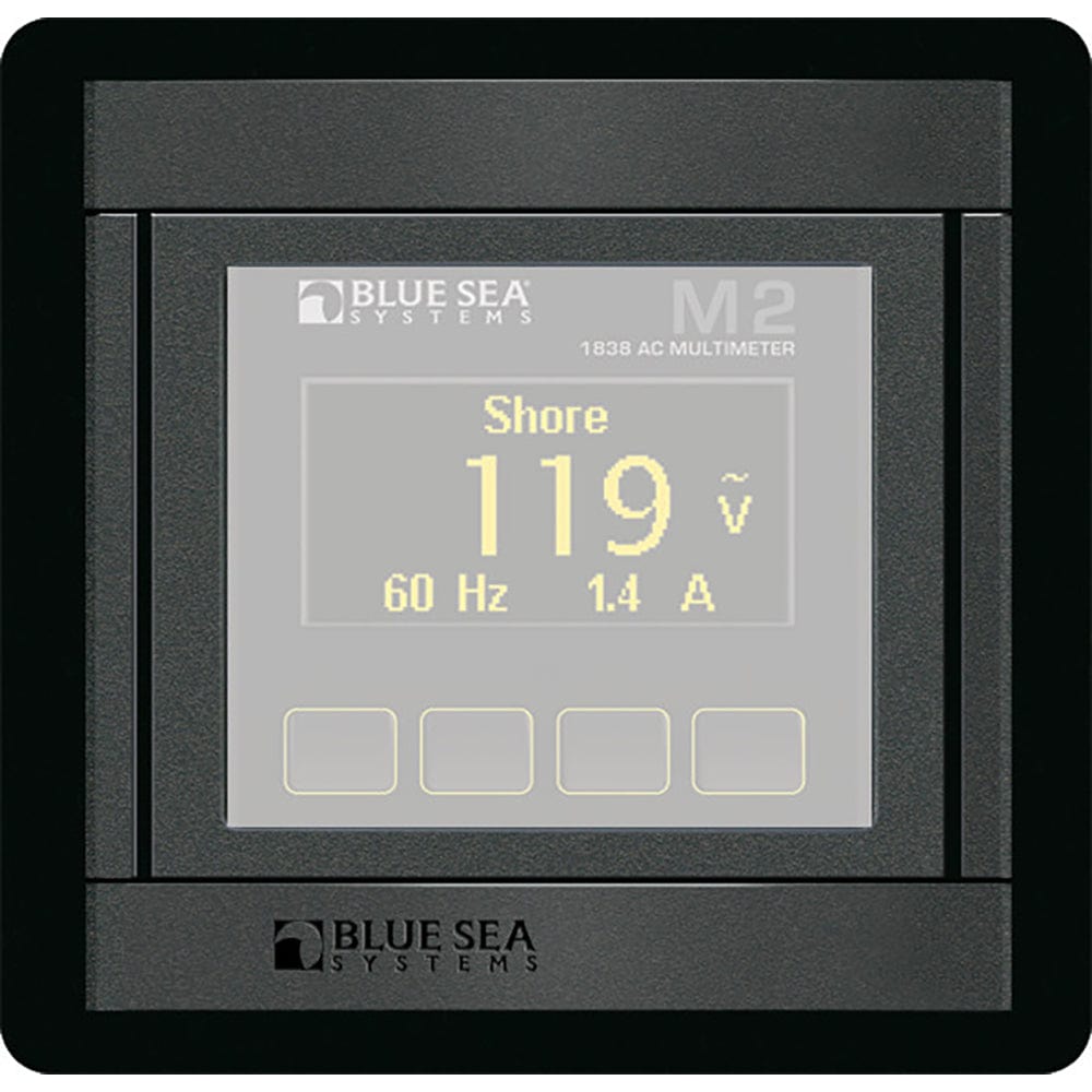 Blue Sea 1525 360 Panel - M2 Monitor Panel Blank [1525], Electrical Panels, Blue Sea Systems, , , at Festive Water Paddlesports