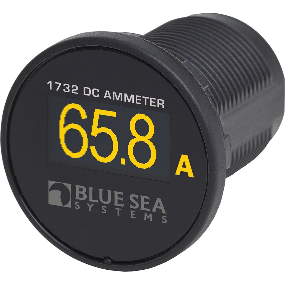 Blue Sea 1732 Mini OLED Ammeter [1732], Meters & Monitoring, Blue Sea Systems, , , at Festive Water Paddlesports