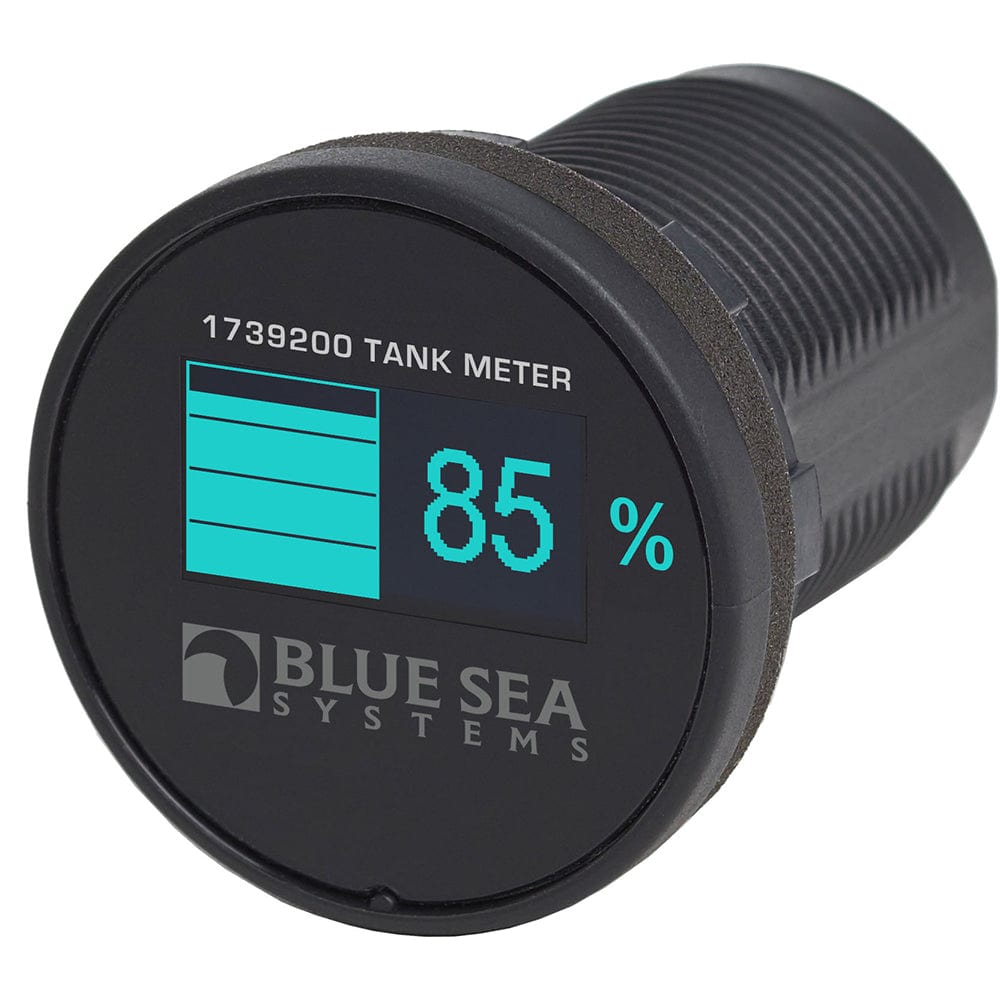 Blue Sea 1739200 Mini OLED Tank Meter - Blue [1739200], Meters & Monitoring, Blue Sea Systems, , , at Festive Water Paddlesports