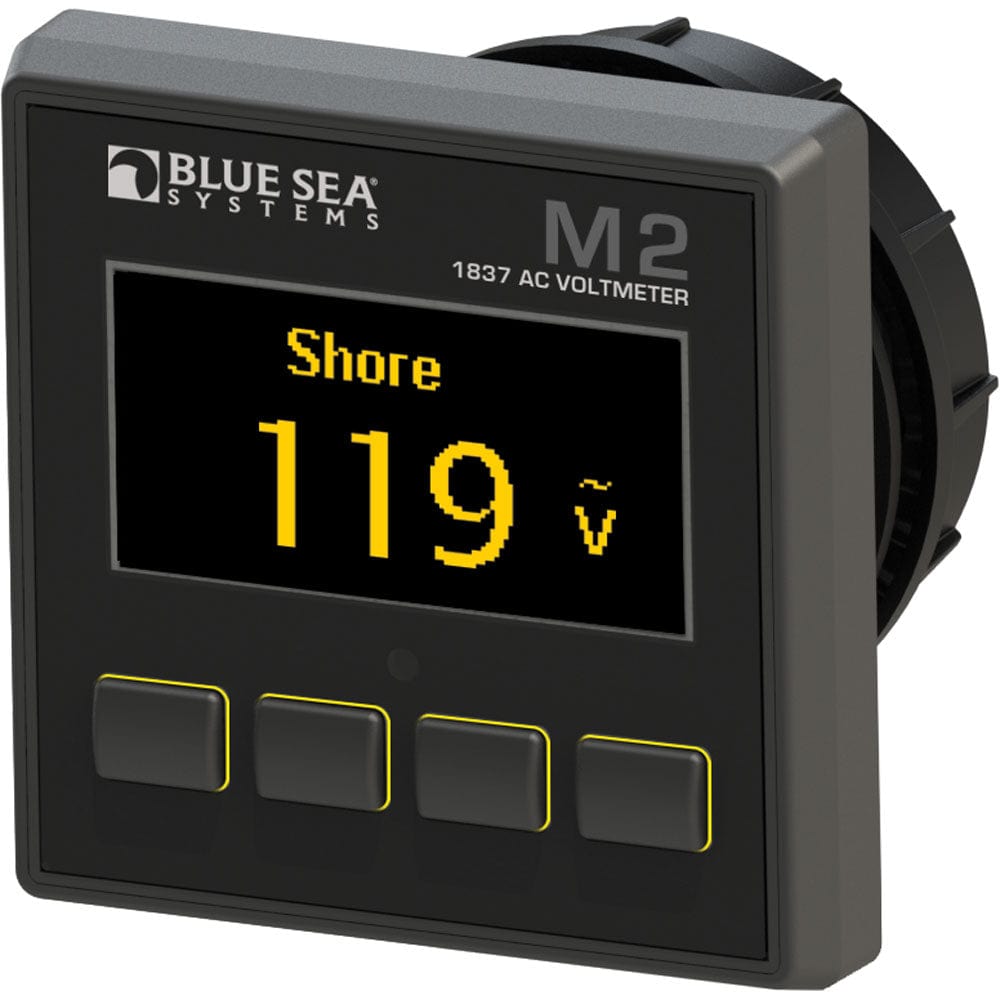 Blue Sea 1837 M2 AC Voltmeter [1837], Meters & Monitoring, Blue Sea Systems, , , at Festive Water Paddlesports