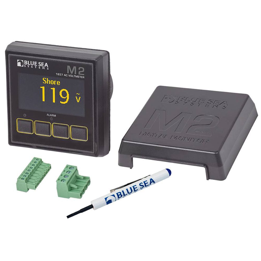 Blue Sea 1837 M2 AC Voltmeter [1837], Meters & Monitoring, Blue Sea Systems, , , at Festive Water Paddlesports