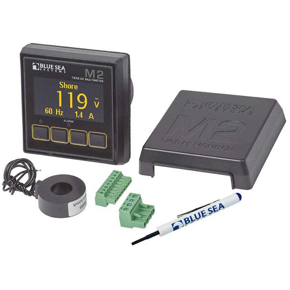 Blue Sea 1838 M2 AC Multimeter [1838], Meters & Monitoring, Blue Sea Systems, , , at Festive Water Paddlesports