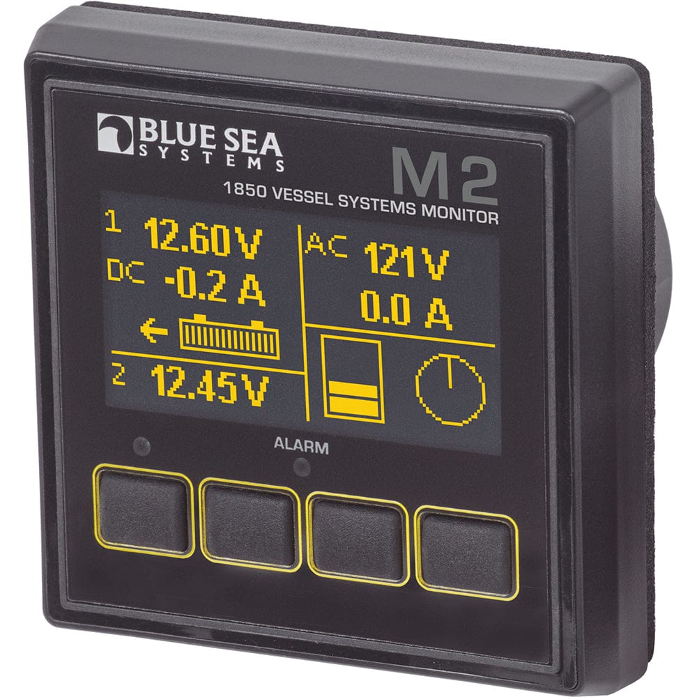 Blue Sea 1850 M2 Vessel Systems Monitor [1850], Meters & Monitoring, Blue Sea Systems, , , at Festive Water Paddlesports