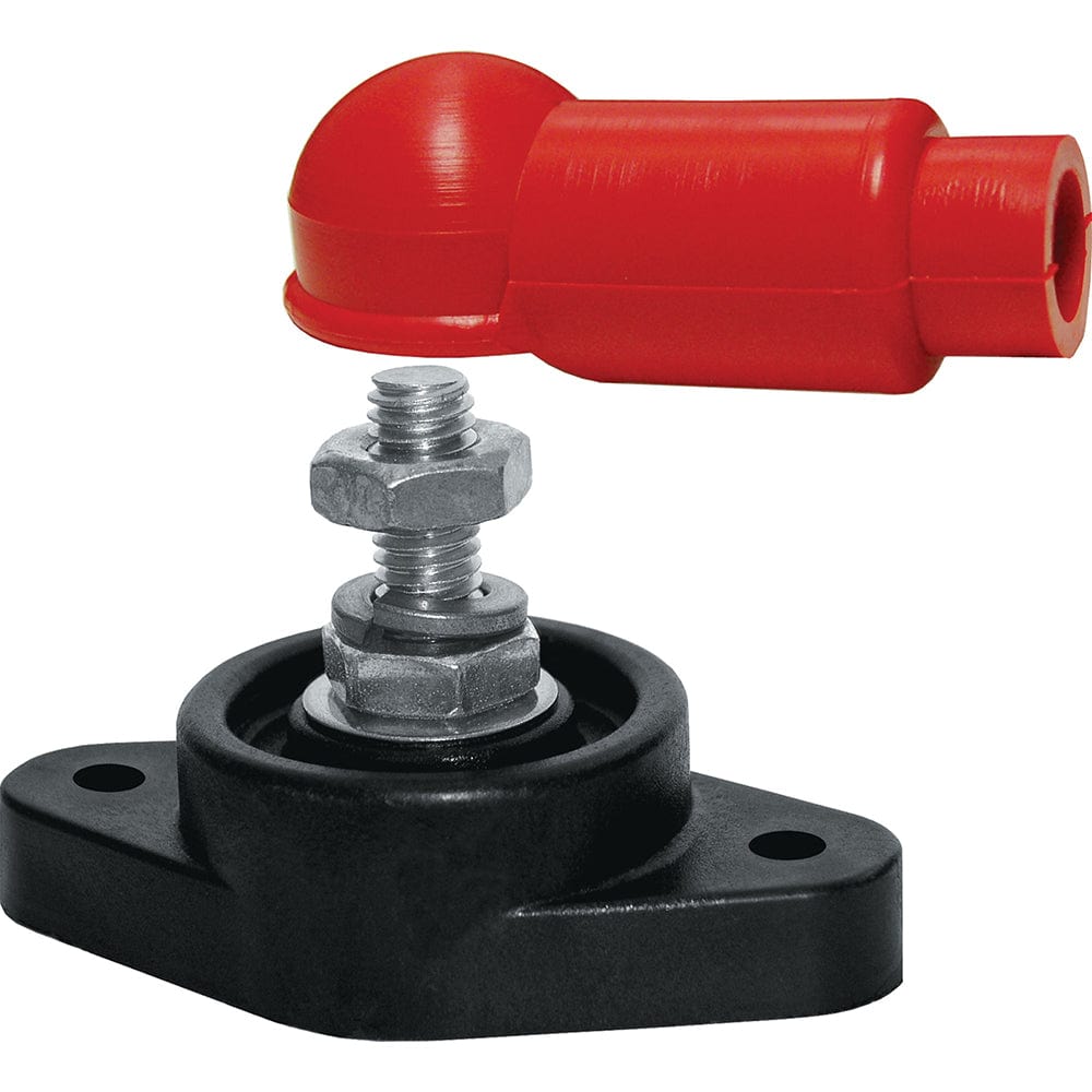 Blue Sea 2001 Power Post High Amperage Cable Connector 1/4" Stud [2001], Busbars, Connectors & Insulators, Blue Sea Systems, , , at Festive Water Paddlesports