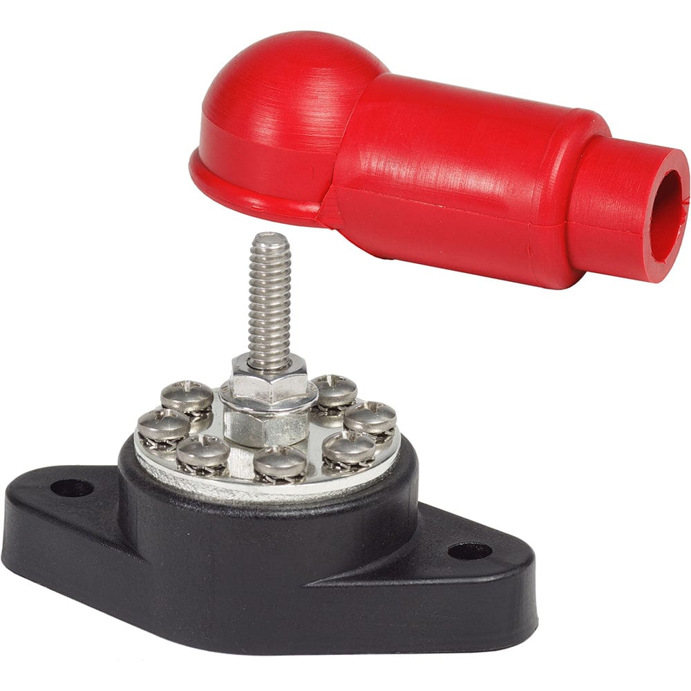 Blue Sea 2101 PowerPost Plus Cable Connector - 1/4" Stud [2101], Busbars, Connectors & Insulators, Blue Sea Systems, , , at Festive Water Paddlesports