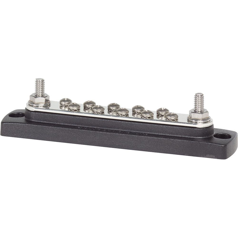Blue Sea 2301 150AMP Common BusBar 10 x 8 - 32 Screw Terminal [2301], Busbars, Connectors & Insulators, Blue Sea Systems, , , at Festive Water Paddlesports