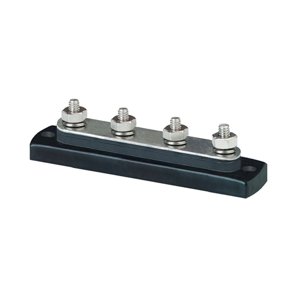 Blue Sea 2305 MiniBus 100 Ampere Common BusBar 4 x 10 - 32 Stud Terminal [2305], Busbars, Connectors & Insulators, Blue Sea Systems, , , at Festive Water Paddlesports