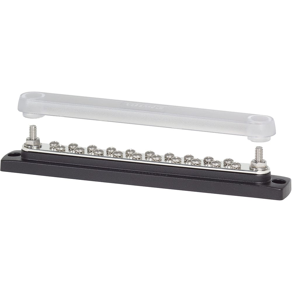 Blue Sea 2312, 150 Ampere Common Busbar 20 x 8 - 32 Screw Terminal with Cover [2312], Busbars, Connectors & Insulators, Blue Sea Systems, , , at Festive Water Paddlesports