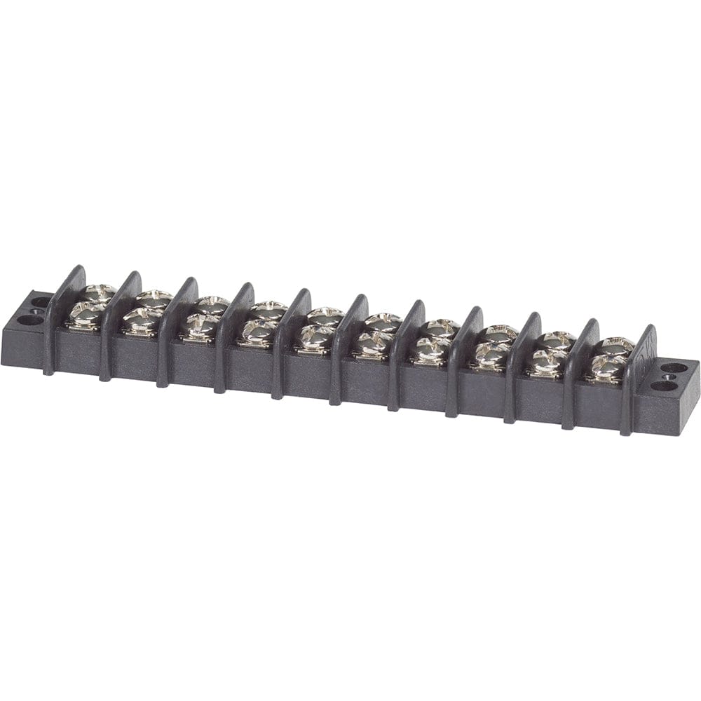 Blue Sea 2410 Terminal Block 20AMP - 10 Circuit [2410], Busbars, Connectors & Insulators, Blue Sea Systems, , , at Festive Water Paddlesports