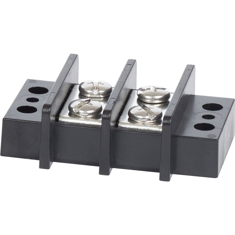Blue Sea 2602 Terminal Block 65AMP - 2 Circuit [2602], Busbars, Connectors & Insulators, Blue Sea Systems, , , at Festive Water Paddlesports