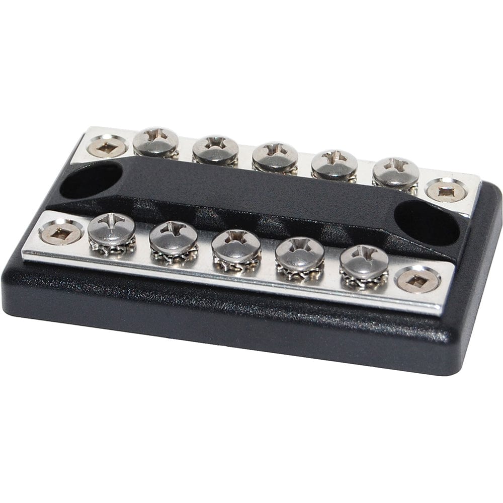 Blue Sea 2701 DualBus 100 Ampere Common BusBars 5 x 8 - 32 Screw Terminal [2701], Busbars, Connectors & Insulators, Blue Sea Systems, , , at Festive Water Paddlesports