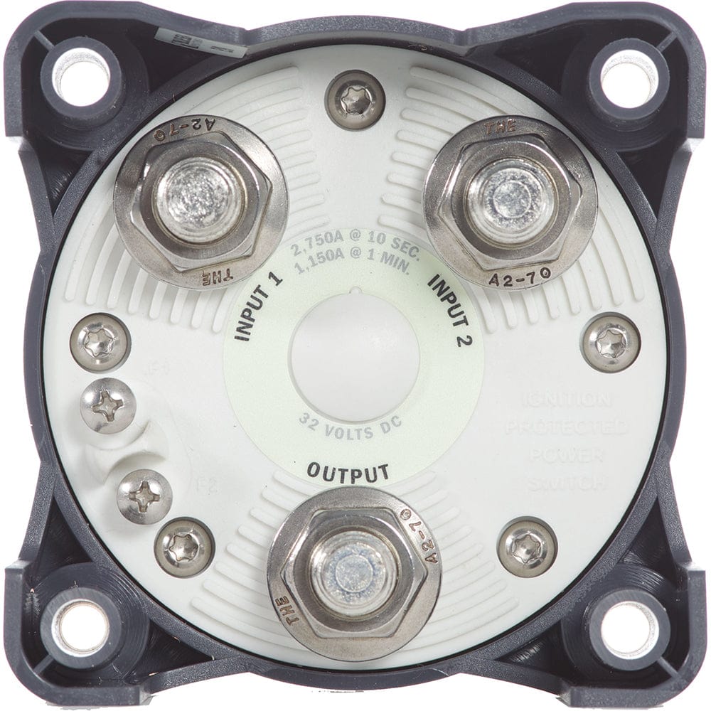 Blue Sea 3003 HD - Series Battery Switch Selector w/Alternator Field Disconnect [3003], Battery Management, Blue Sea Systems, , , at Festive Water Paddlesports