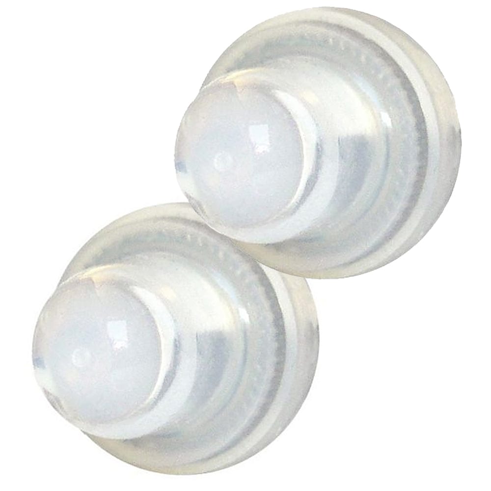 Blue Sea 4135 Push Button Reset Only Circuit Breaker Boot - Clear - 2 - Pack [4135], Switches & Accessories, Blue Sea Systems, , , at Festive Water Paddlesports