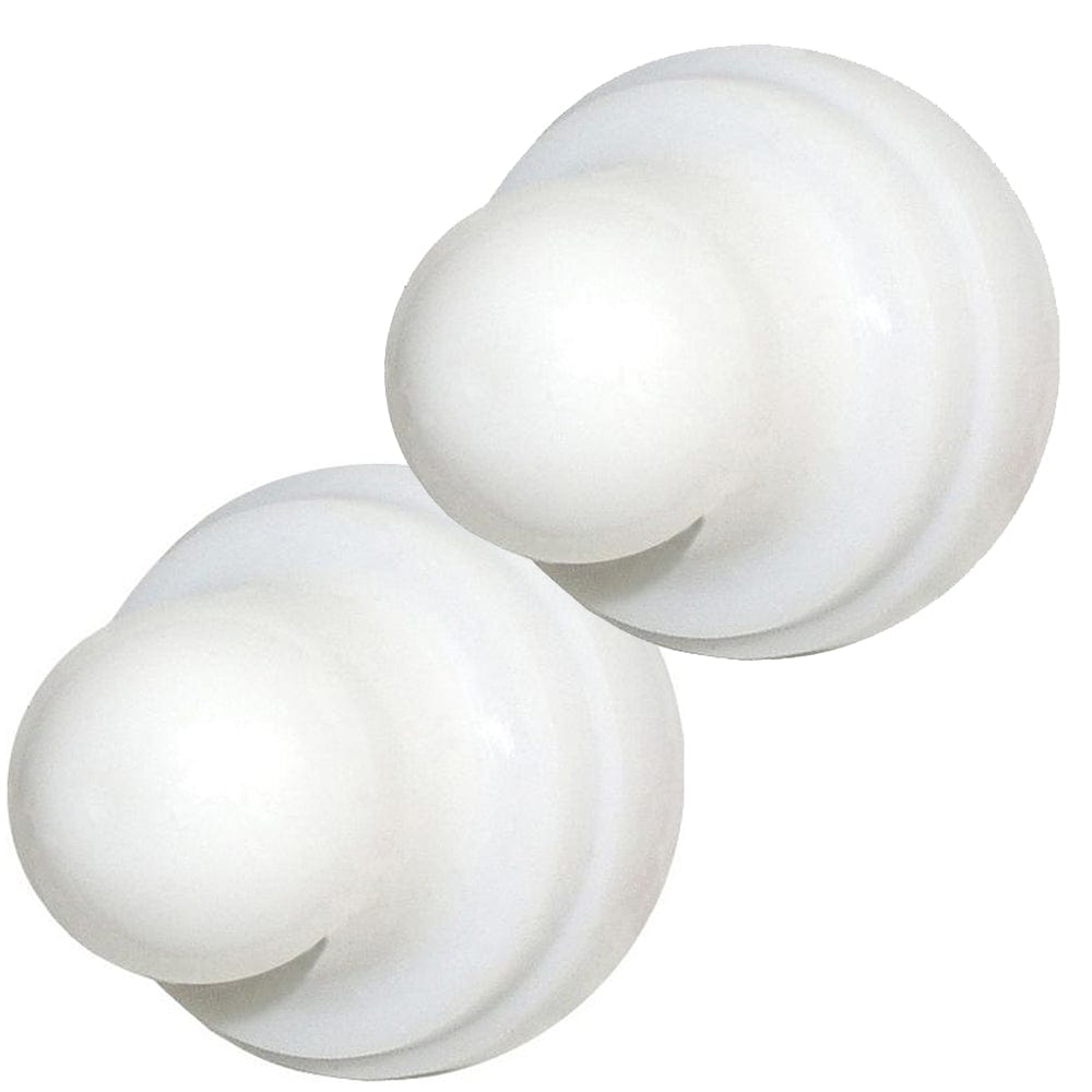 Blue Sea 4136 Push Button Reset Only Circuit Breaker Boot - White - 2 - Pack [4136], Switches & Accessories, Blue Sea Systems, , , at Festive Water Paddlesports