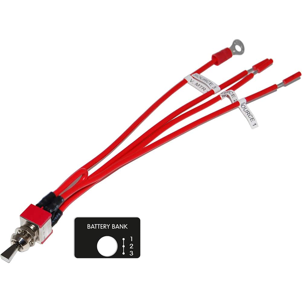 Blue Sea 4141 Switch Meter Toggle SPTT On - On - On [4141], Switches & Accessories, Blue Sea Systems, , , at Festive Water Paddlesports