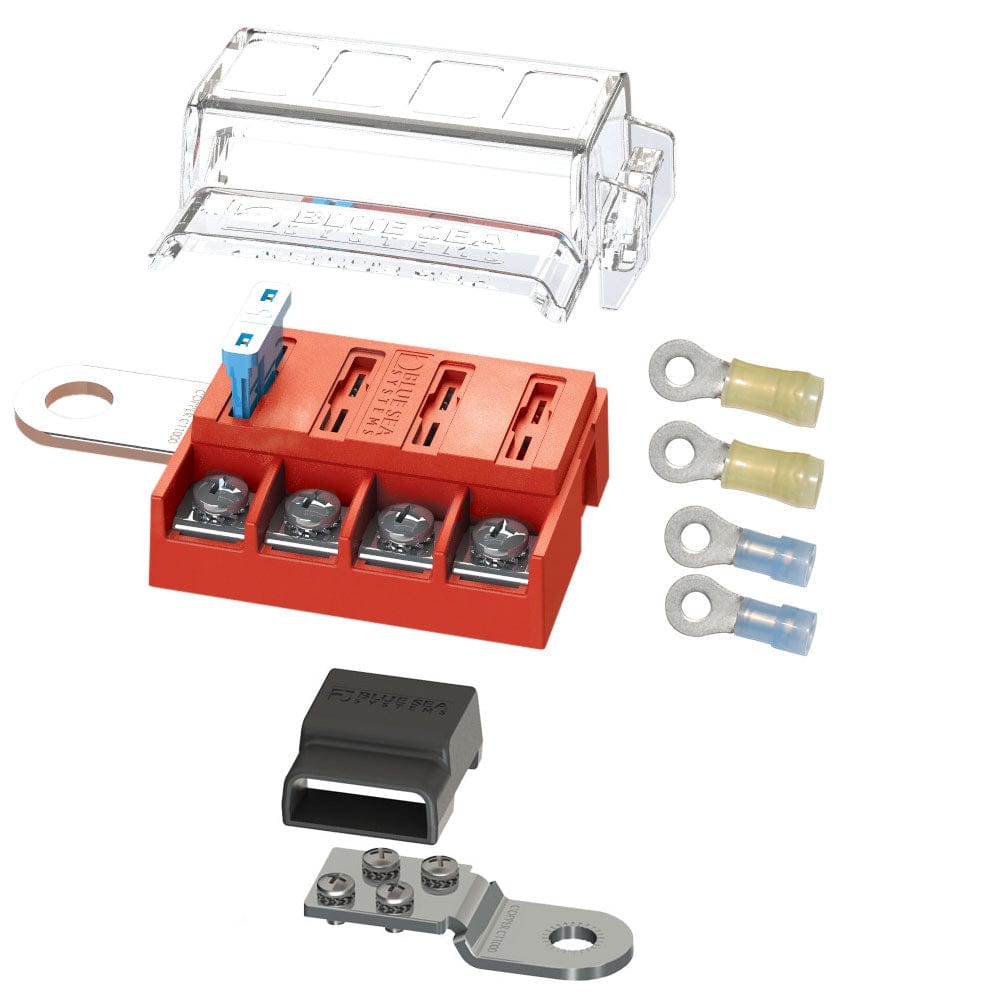 Blue Sea 5024 ST - Blade Battery Terminal Mount Fuse Block Kit [5024], Fuse Blocks & Fuses, Blue Sea Systems, , , at Festive Water Paddlesports