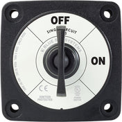 Blue Sea 6005200 Battery Switch Single Circuit ON - OFF - Black [6005200], Battery Management, Blue Sea Systems, , , at Festive Water Paddlesports