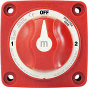 Blue Sea 6008 M - Series Battery Switch 3 Position - Red [6008], Battery Management, Blue Sea Systems, , , at Festive Water Paddlesports