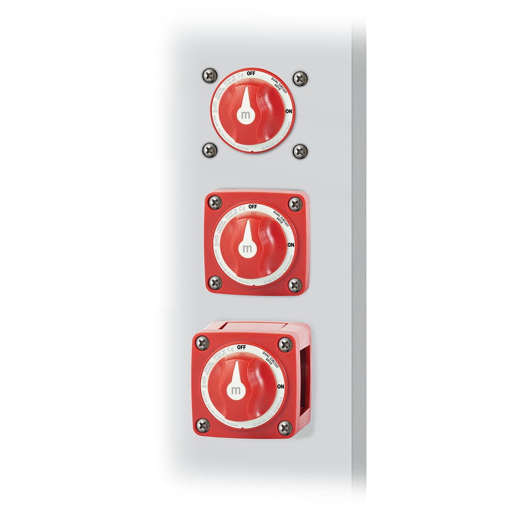 Blue Sea 6010 m - Series (Mini) Battery Switch Dual Circuit [6010], Battery Management, Blue Sea Systems, , , at Festive Water Paddlesports