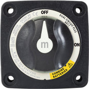 Blue Sea 6011200 m - Series Battery Switch Dual Circuit Plus - Black [6011200], Battery Management, Blue Sea Systems, , , at Festive Water Paddlesports