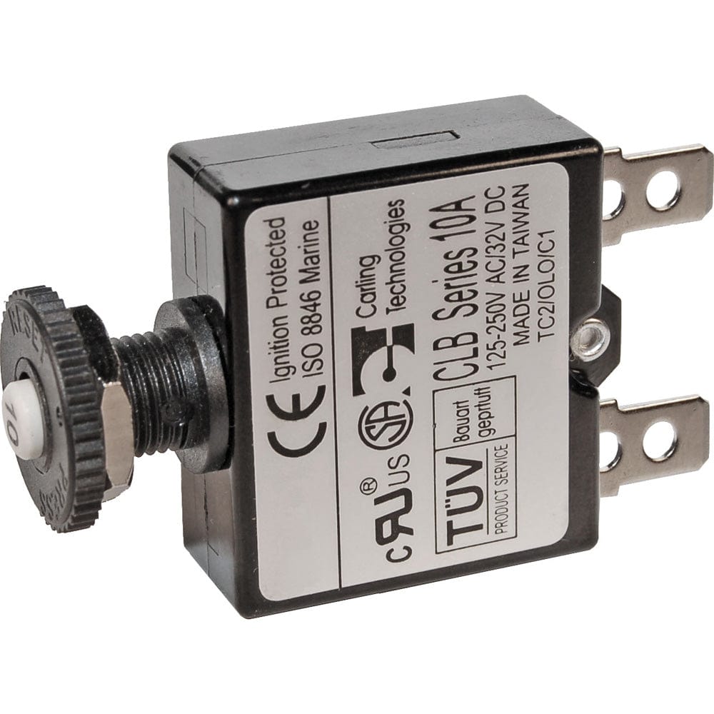 Blue Sea 7052 5A Push Button Thermal with Quick Connect Terminals [7052], Circuit Breakers, Blue Sea Systems, , , at Festive Water Paddlesports