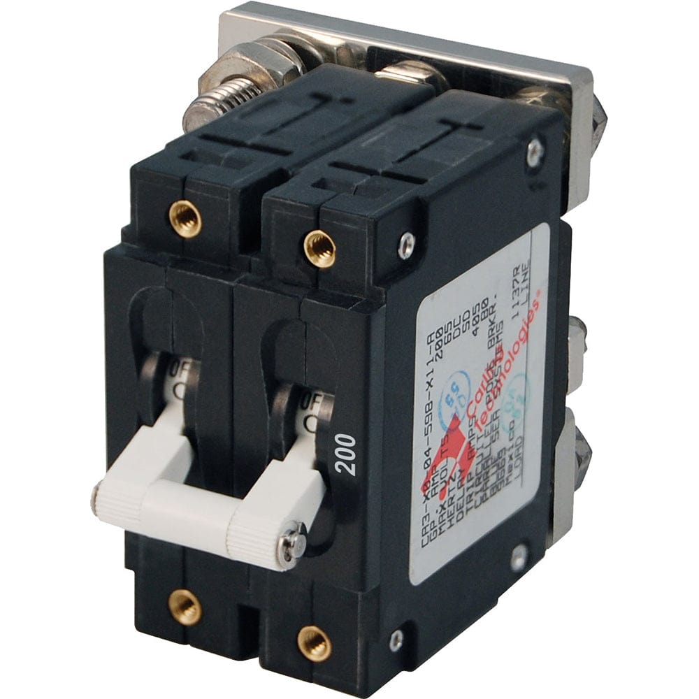 Blue Sea 7269 200A Double Pole Circuit Breaker [7269], Circuit Breakers, Blue Sea Systems, , , at Festive Water Paddlesports