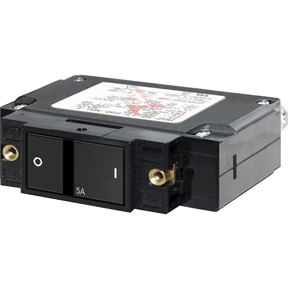 Blue Sea 7540 C - Series Flat Rocker Circuit Breaker - Single Pole - 5A [7540], Circuit Breakers, Blue Sea Systems, , , at Festive Water Paddlesports