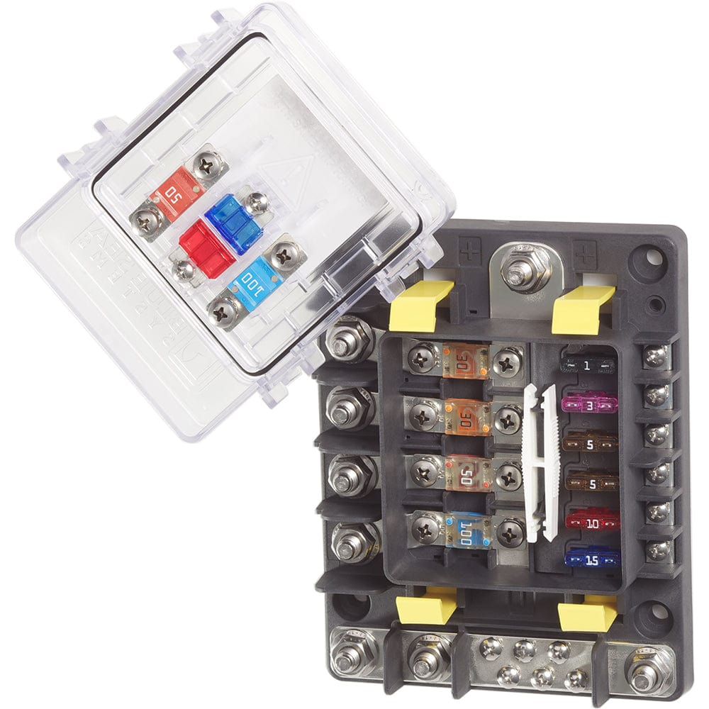 Blue Sea 7748 SafetyHub 150 Fuse Box [7748], Fuse Blocks & Fuses, Blue Sea Systems, , , at Festive Water Paddlesports