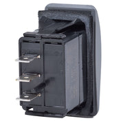 Blue Sea 7933 Contura II Switch SPDT Black - (ON) - OFF - (ON) [7933], Switches & Accessories, Blue Sea Systems, , , at Festive Water Paddlesports