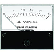 Blue Sea 8005 DC Analog Ammeter - 2 - 3/4" Face, 0 - 25 Amperes DC [8005], Meters & Monitoring, Blue Sea Systems, , , at Festive Water Paddlesports