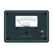 Blue Sea 8015 DC Analog Voltmeter w/Panel [8015], Meters & Monitoring, Blue Sea Systems, , , at Festive Water Paddlesports