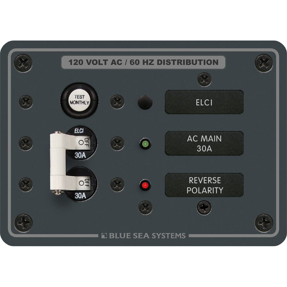 Blue Sea 8100 ELCI GFCI Panel [8100], Electrical Panels, Blue Sea Systems, , , at Festive Water Paddlesports